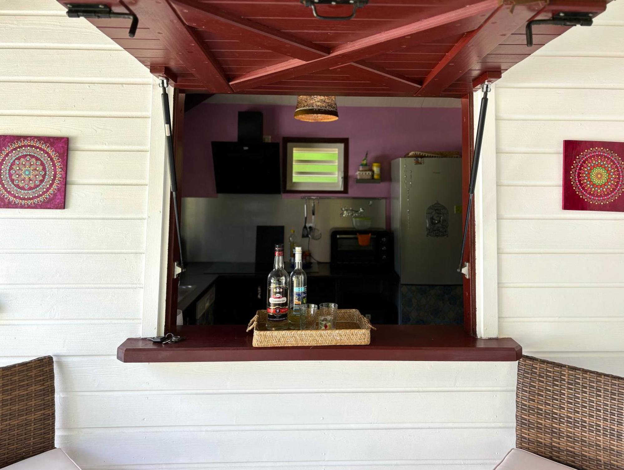 La Maison Creole Du Flamboyant - Proche Des Plages Anse-Bertrand 外观 照片